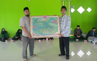 Pererat Silaturahmi, MA Al-Mubarok Kunjungi MA Ma'arif 1 Punggur